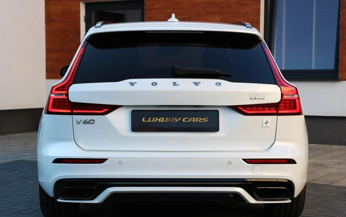 Volvo V60 cena 116500 przebieg: 182400, rok produkcji 2019 z Zelów małe 781